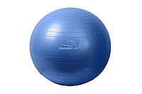 Мяч для фитнеса PowerPlay 4001 65 см Синий + насос (PP_4001_65_Blue) ON, код: 1586430