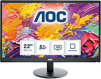 Монитор 21.5" AOC E2270SWN Full HD TN 60 Гц