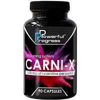 Жиросжигатель для спорта Powerful Progress Carni-X 90 Caps ON, код: 7520843