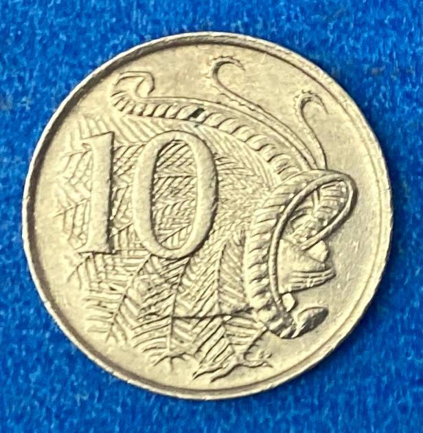Монета Австралії 10 центів 2001-08 рр