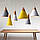 Підвісний світильник конус [LOFT Wooden cone ], фото 3