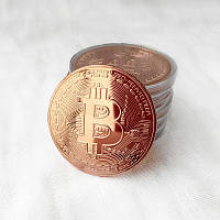 Монета сувенирная Eurs Bitcoin Медный цвет (BTC-M) K[, код: 2602729