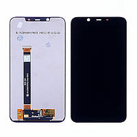 Дисплей для Nokia 8.1 TA-1119 TA-1128 TA-1062 с сенсором Черный (DH0816) ON, код: 1463138