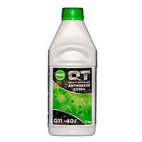 Антифриз QT MEG EXTRA G11, зеленый -40°C, 1кг, арт.: QT562401, Пр-во: QT-oil