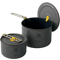 Набор кастрюль Sea to Summit Frontier UL Two Pot Set, 1.3L + 3L для туризма, походов и кемпинга