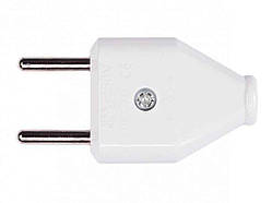 Вилка плоска без заземлення 1006 ТМ LUXEL Solmir