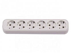 Колодка 6-а земля 7181 ТМ LUXEL Solmir