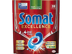 Таблетки для посудомийної машини 28 машині Exellence Екселенс ТМ Somat