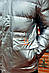 Пуховик чоловічий єврозима сірий Уцінка р.3XL 175663M, фото 6