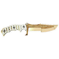Нож охотничий Mic CS GO Gold Сувенир-Декор (HUN-G) JM, код: 7585289