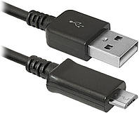 Кабель Defender USB08-03H USB 2.0 AM-MicroBM 1.0m, пакет (87473) (6282548) OP, код: 1869720