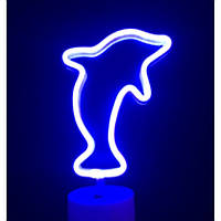 Ночной светильник Neon Sign Ночник Dolphin