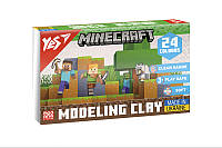 Пластилин Yes Minecraft 24 цвета 480г 540682 480г 540682