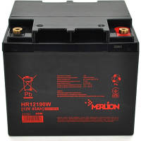 Батарея к ИБП Merlion HR12190W, 12V 45Ah (HR12190W) - Вища Якість та Гарантія!