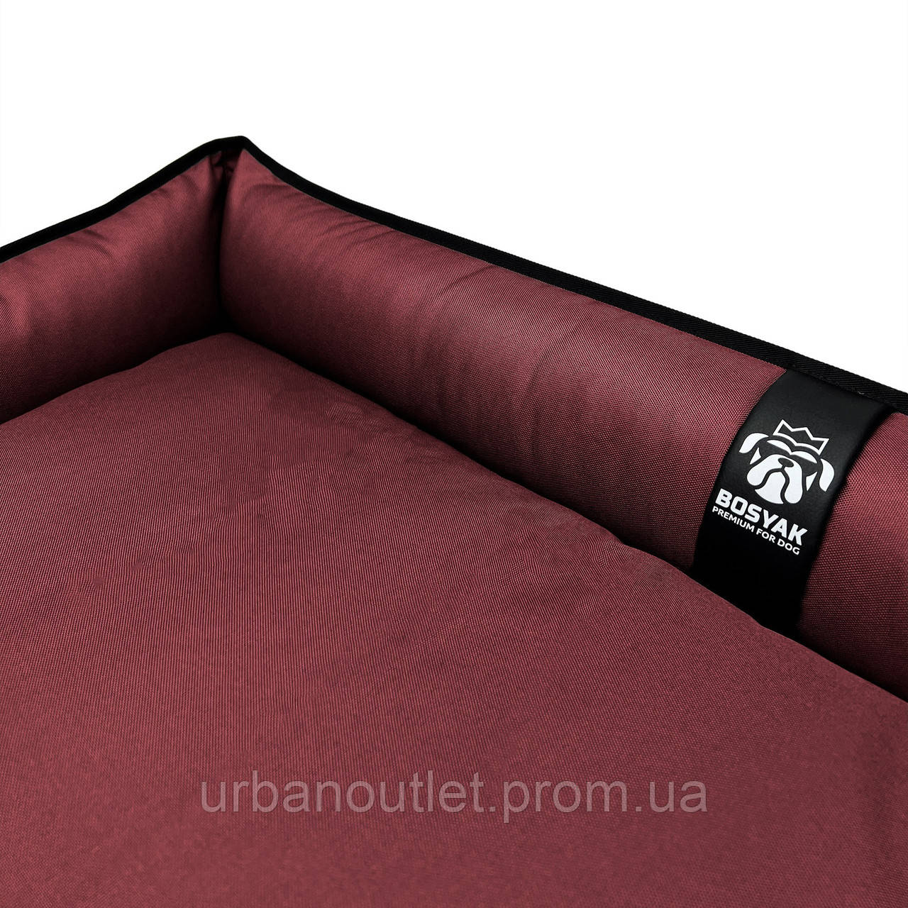 Лежак для собак всех пород EGO Bosyak Waterproof XL 105х80 Бордовый (спальное место для больш K[, код: 7635049 - фото 6 - id-p2137207234