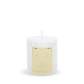 Біла скляна свічка Christmas.fragrance.cylinder Small Fi7 125922
