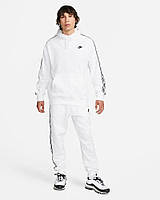 Спортивный костюм мужской Nike Club Fleece Mens Graphic Hooded Track Suit (FB7296-100) S Белы XE, код: 8176938