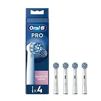 Насадка для электрической зубной щетки Braun Oral-B Sensitive Clean EB60X 4 шт