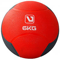 Медбол LiveUp Medicine Ball 6 кг Red (LS3006F-6) TE, код: 1552504