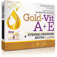 Мультивитамины для спорта Olimp Nutrition Gold-Vit A+E 30 Caps AM, код: 7519498