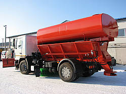 Дорожня комбінована машина (зима+літо) МДКЗ-12 на шасі МАЗ-5340