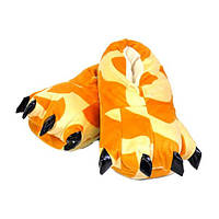 Тапки-лапки Kigurumba Жирафовые L 39 - 43 Желто-оранжевый (TL2-ZH3) XE, код: 1777217