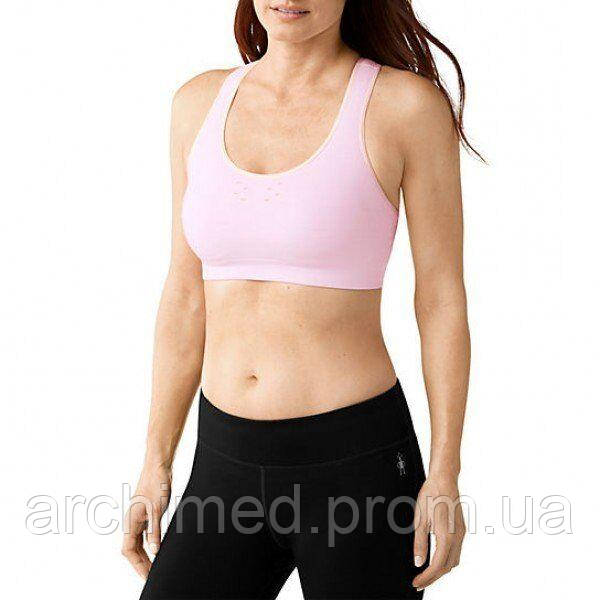 Бра Smart Wool Wm s PhD Seamless Racerback Bra SO160 Pink Horizon Heather S (1033-SW SO160.66 ON, код: 6828934 - фото 1 - id-p2137326861