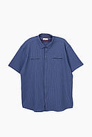 Рубашка с узором мужская Jean Piere JP8415-BX 5XL Синий (2000989877158) XE, код: 8128579