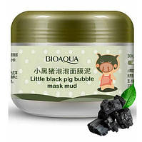 Маска для лица Bioaqua Little Pig Bubble Mask Mud 100 г ON, код: 6530433