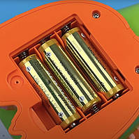 Інтерактивна іграшка розумний папугай укр. озвучка Балакуче звірятко Музичний підсвічування запис голосу папужка дитячі, фото 4