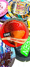 Презервативи ONE Chocolate Strawberry (ароматизовані) (по 1 шт) (упаковка може відрізнятися кольором, фото 4