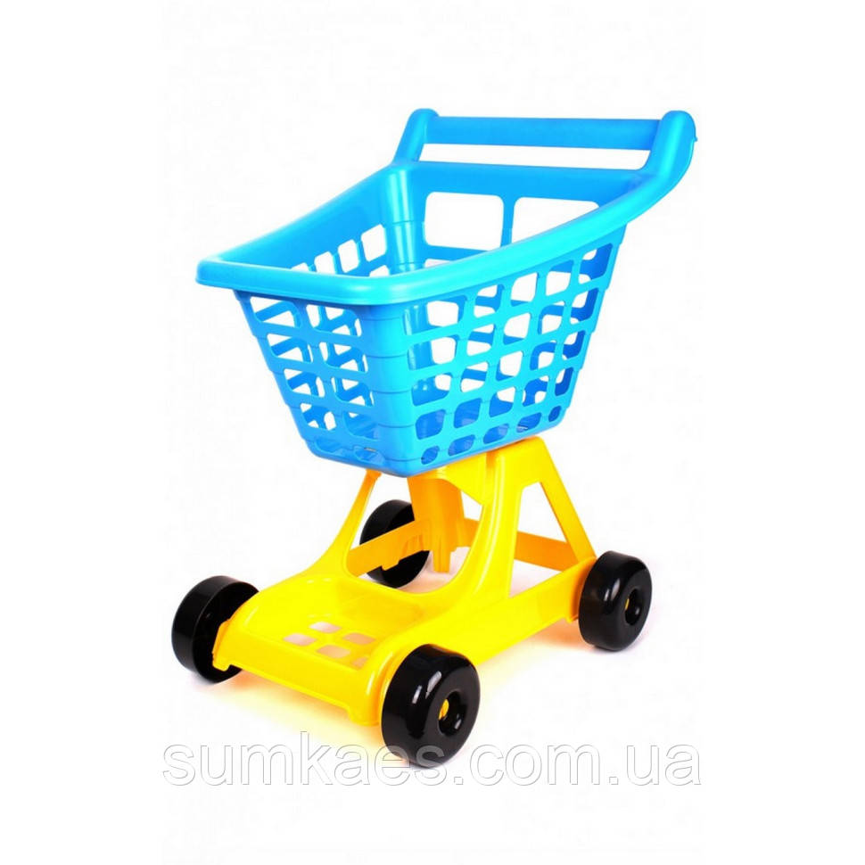 Дитяча ігрова "Тележка для супермаркету" 56х47х36.5 см Технок Синій (2000002222927)