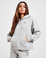 Кофта Jordan Jumpman Fleece Hoodie (DQ4458-063) XS Серый EJ, код: 7815875