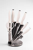 Набор кухонных ножей на подставке 7 предметов VT_33