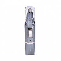Триммер для носа ушей и бровей аккумуляторный с насадками и USB Sokany SK-316 Серый VT_33