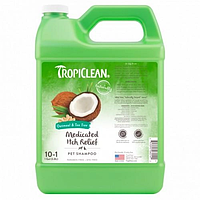 Шампунь проти свербіння для собак і котів TropiClean Oatmeal Tea Tree (ТропиКлін Вівсяний і Чайне Дерево) 3.8 л