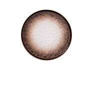 Тарелка десертная круглая 6968 20.5 см коричневая e