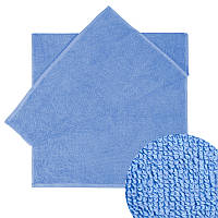 Полотенце махровое 40×70 плотность 500 голубое, для рук