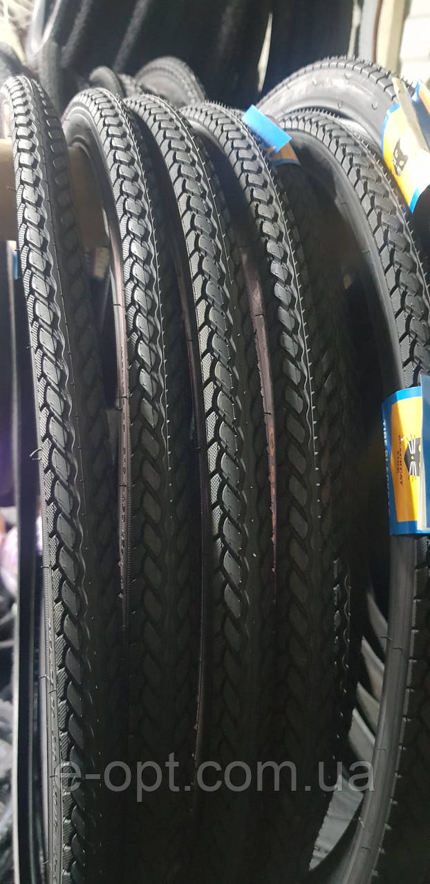 Покришка 26x1.3/8 (37-590) BLACK CAT Classic, чорна, фото 1