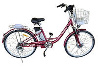 Электровелосипед KelbBike 26" 250W+PAS Красный