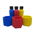 Фарба для гіпсу жовта 150 мл, фото 3