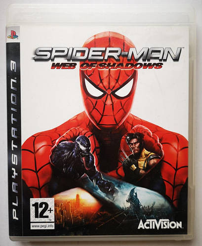 Spider-man Web Of Shadows, Б/У, английская версия - диск для ...