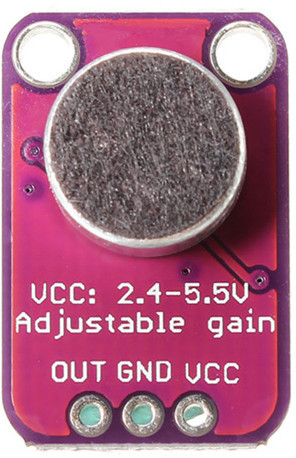 MAX4466 модуль Мікрофона детектор звуку