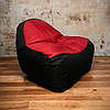 Безкаркасне крісло мішок червоний диван XXL, фото 3