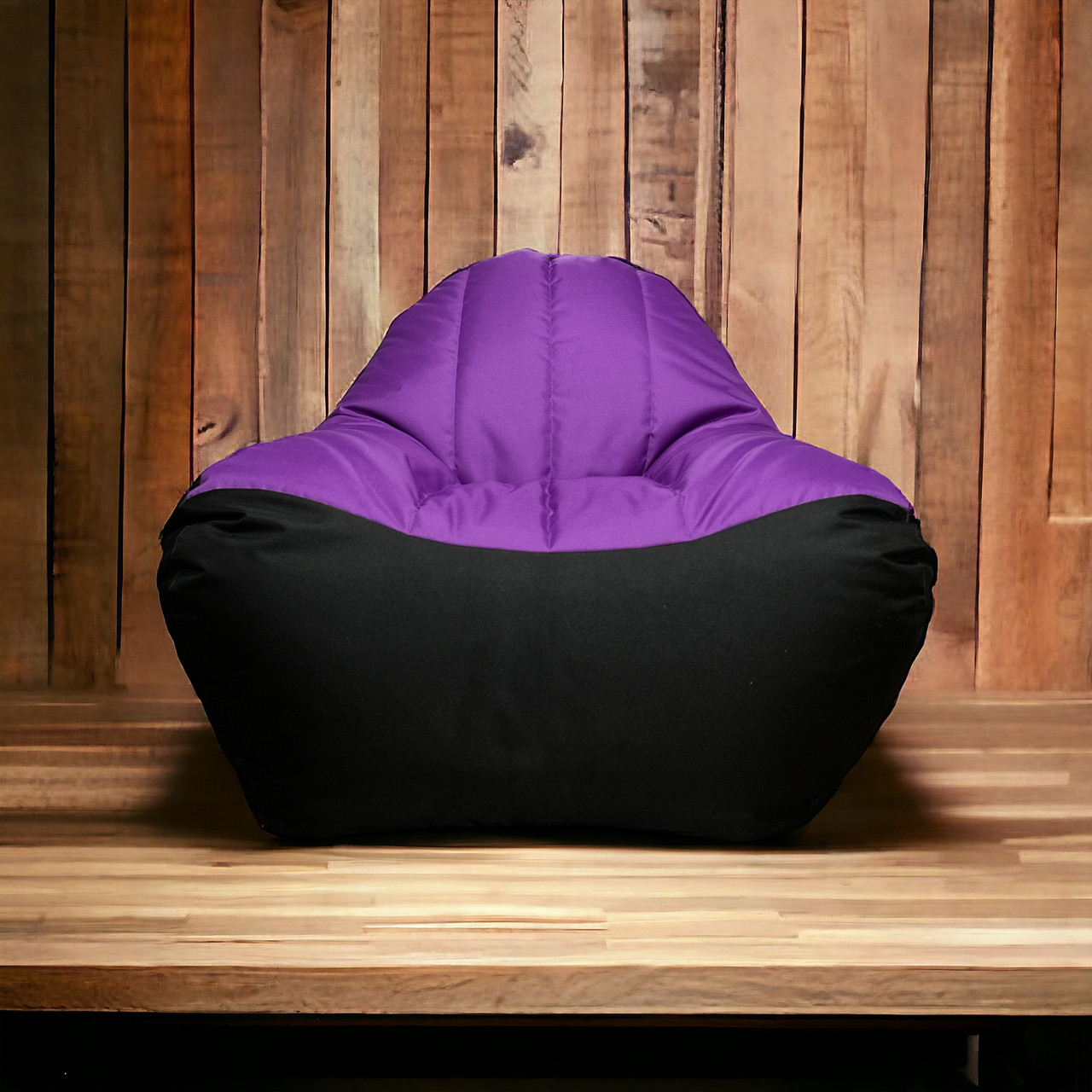 Безкаркасне крісло мішок фіолетовий диван XXL