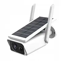 Автономная камера видеонаблюдения беспроводная на солнечной батарее 2 MP IP Solar