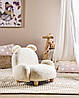 Дитяче крісло Teddy Rabbit Білий KANNA, фото 2