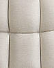 Крісло льняне з оттоманкою бежевого кольору OLAND, фото 10