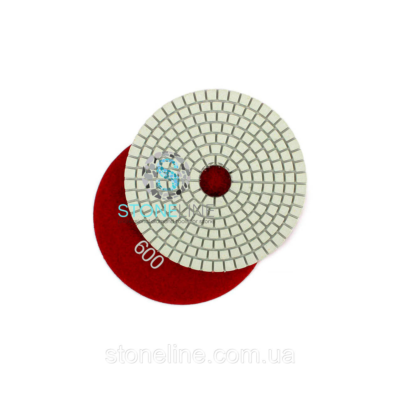 Алмазний диск (черепашка) для полірування каменю Ø100 № 600