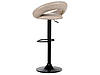 Набір з 2 поворотних барних стільців зі штучної шкіри світло-бежевого кольору PEORIA II, фото 5